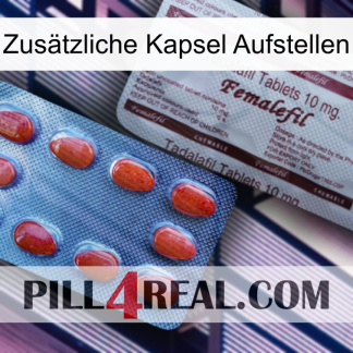 Zusätzliche Kapsel Aufstellen 36